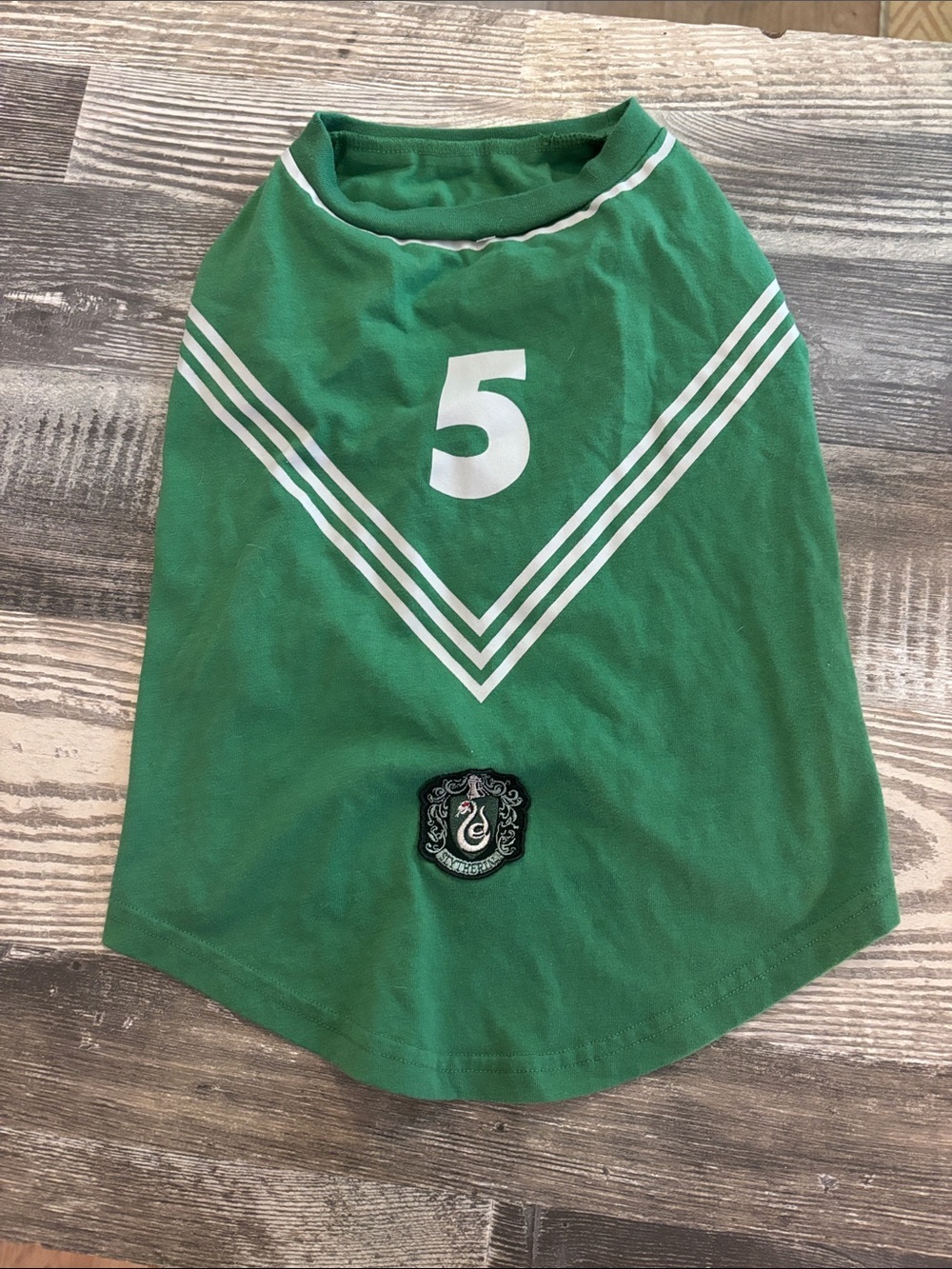 Slytherin Dog Shirt size Medium